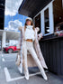 Long coat "CLIMATE ZONE" FC7529 - light beige PRE-ORDER